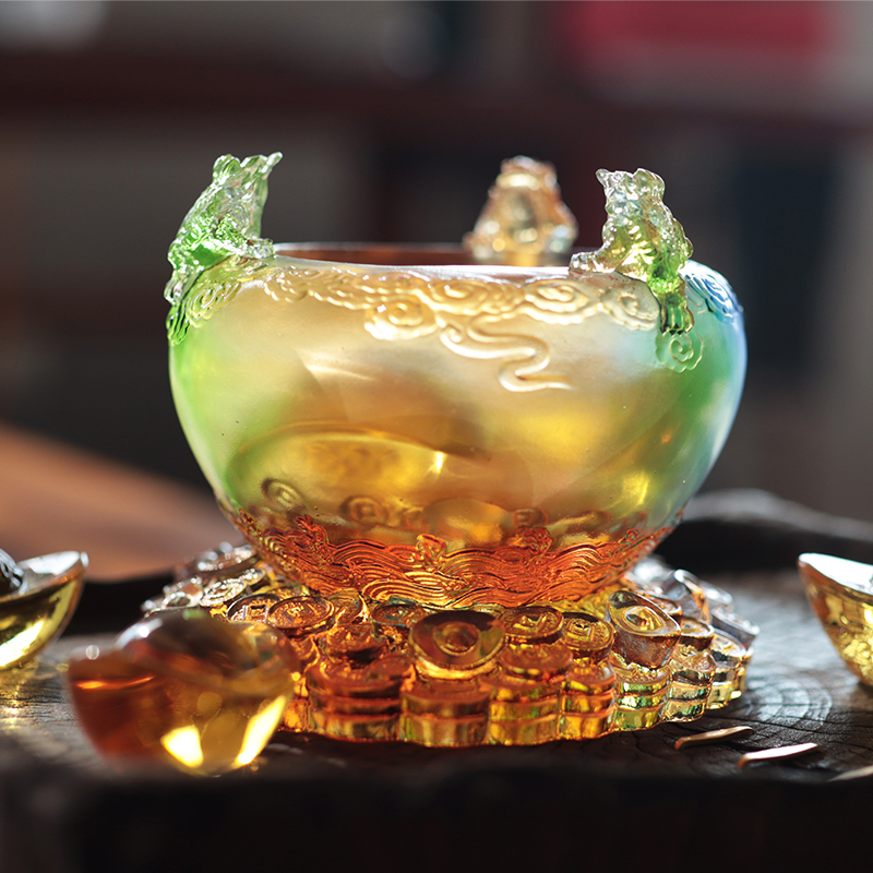 Crystal Cornucopia Skatteskål i glass