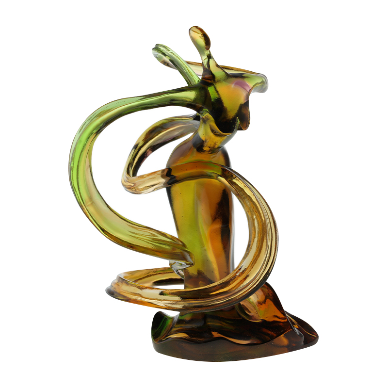Spiritual Charm farget glasur glass figurer ornamenter