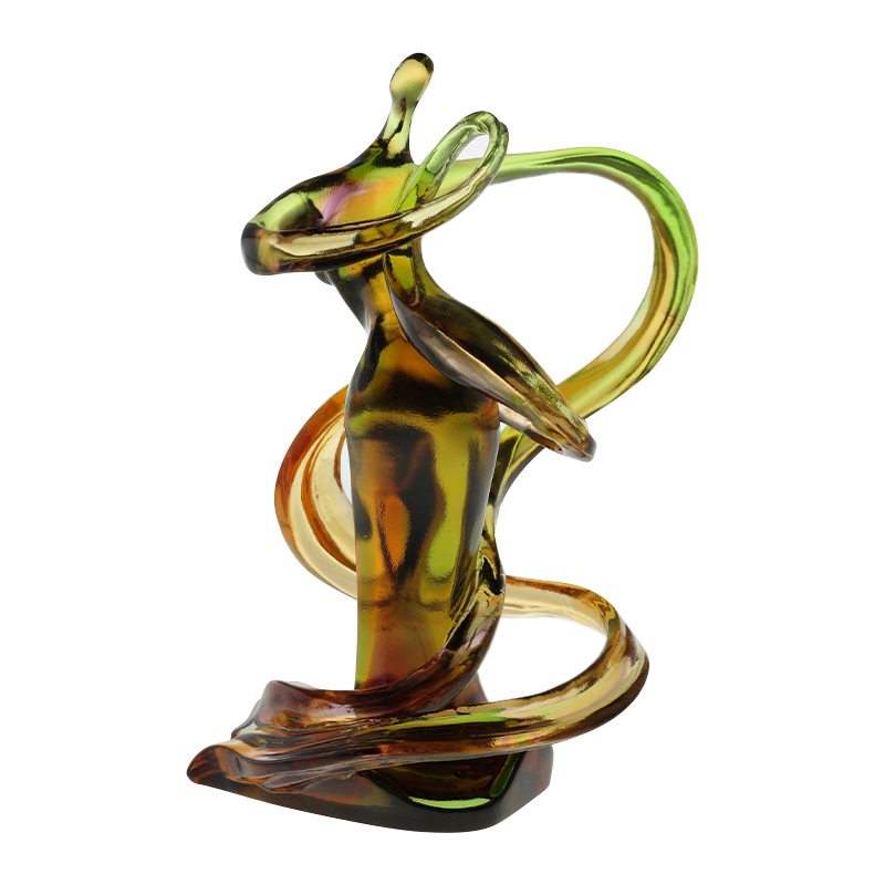 Spiritual Charm farget glasur glass figurer ornamenter