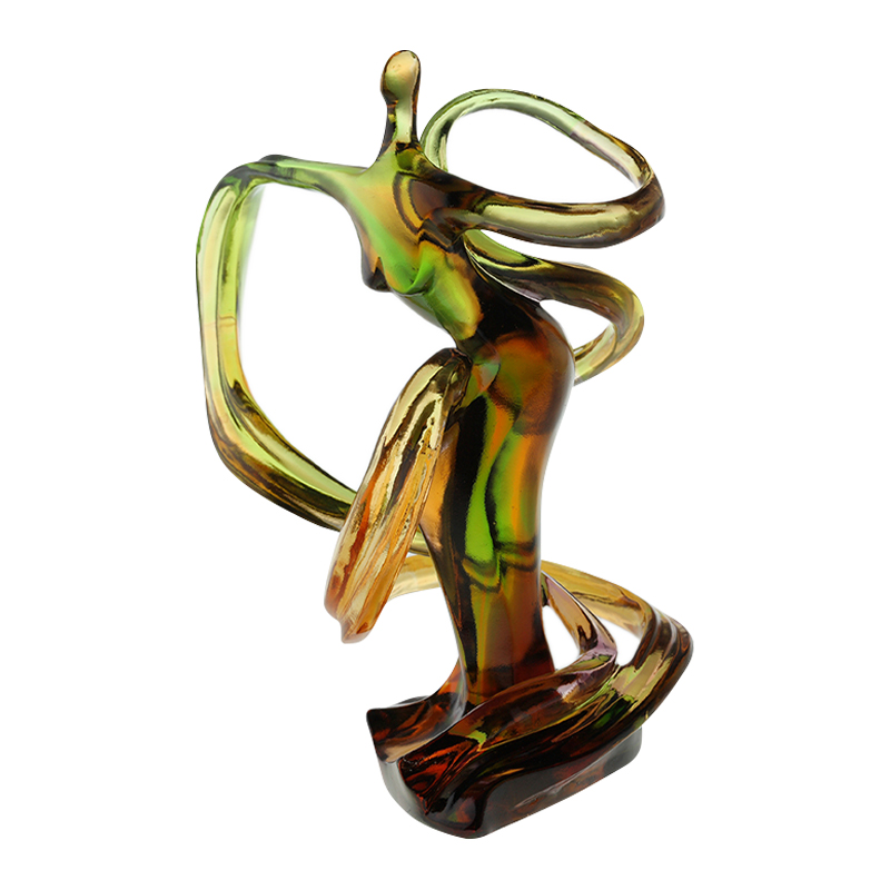 Spiritual Charm farget glasur glass figurer ornamenter
