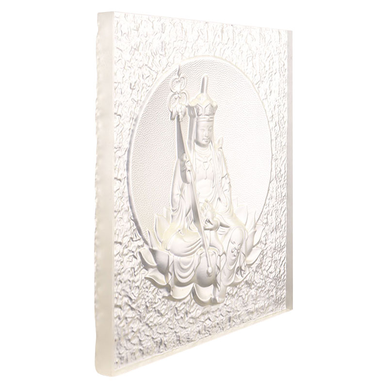 Ksitigarbha Bodhisattva dekorative Liuli-klosser