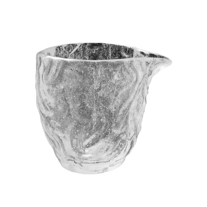 Boblemønster gjennomsiktig tekopper i glass for hjemmekontorbruk