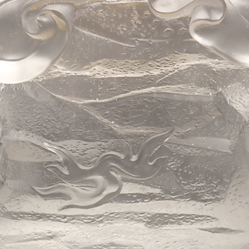 Ksitigarbha Bodhisattva glassstatue