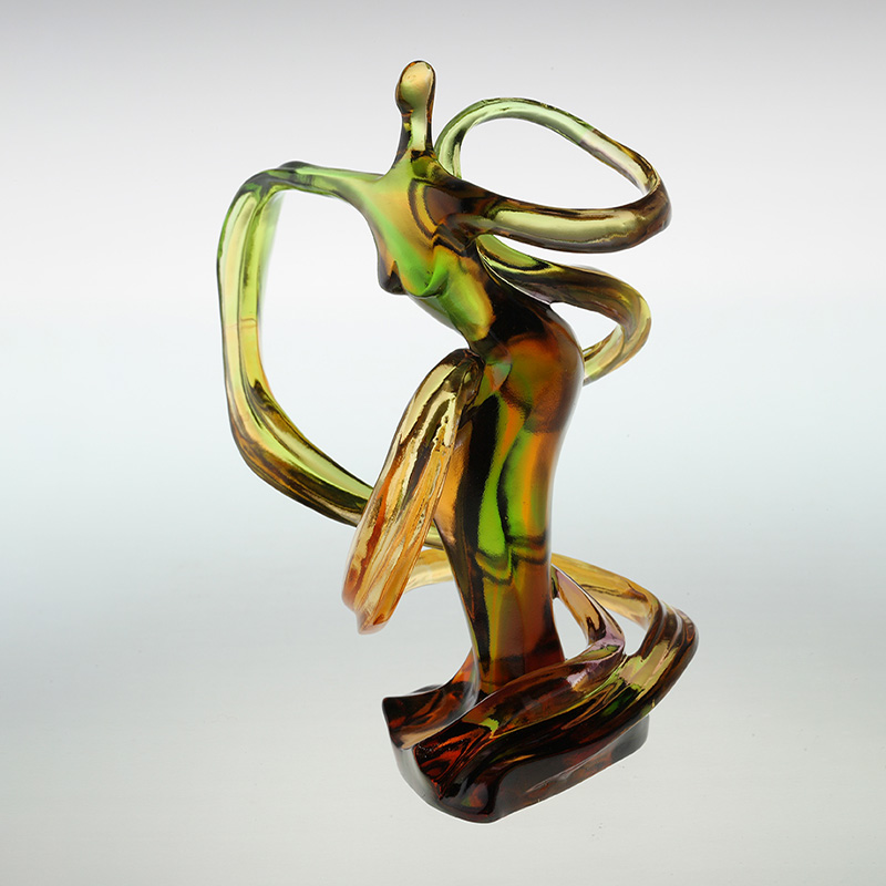 Spiritual Charm farget glasur glass figurer ornamenter