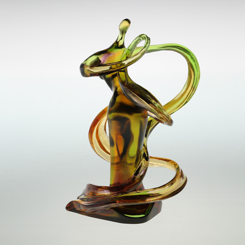 Spiritual Charm farget glasur glass figurer ornamenter