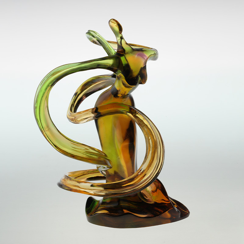 Spiritual Charm farget glasur glass figurer ornamenter